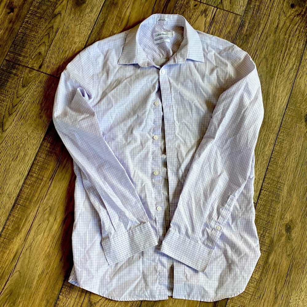 Calvin Klein 100% cotton Button Up shirt